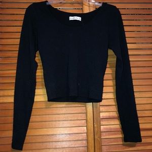 NWT Abercrombie & Fitch Long Sleeve Crop Top
